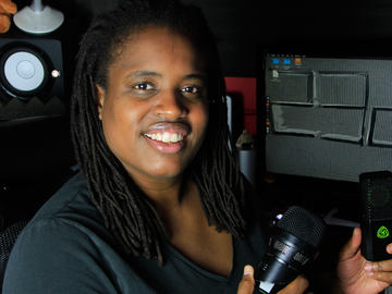 Fela Davis with Lewitt LCT 650